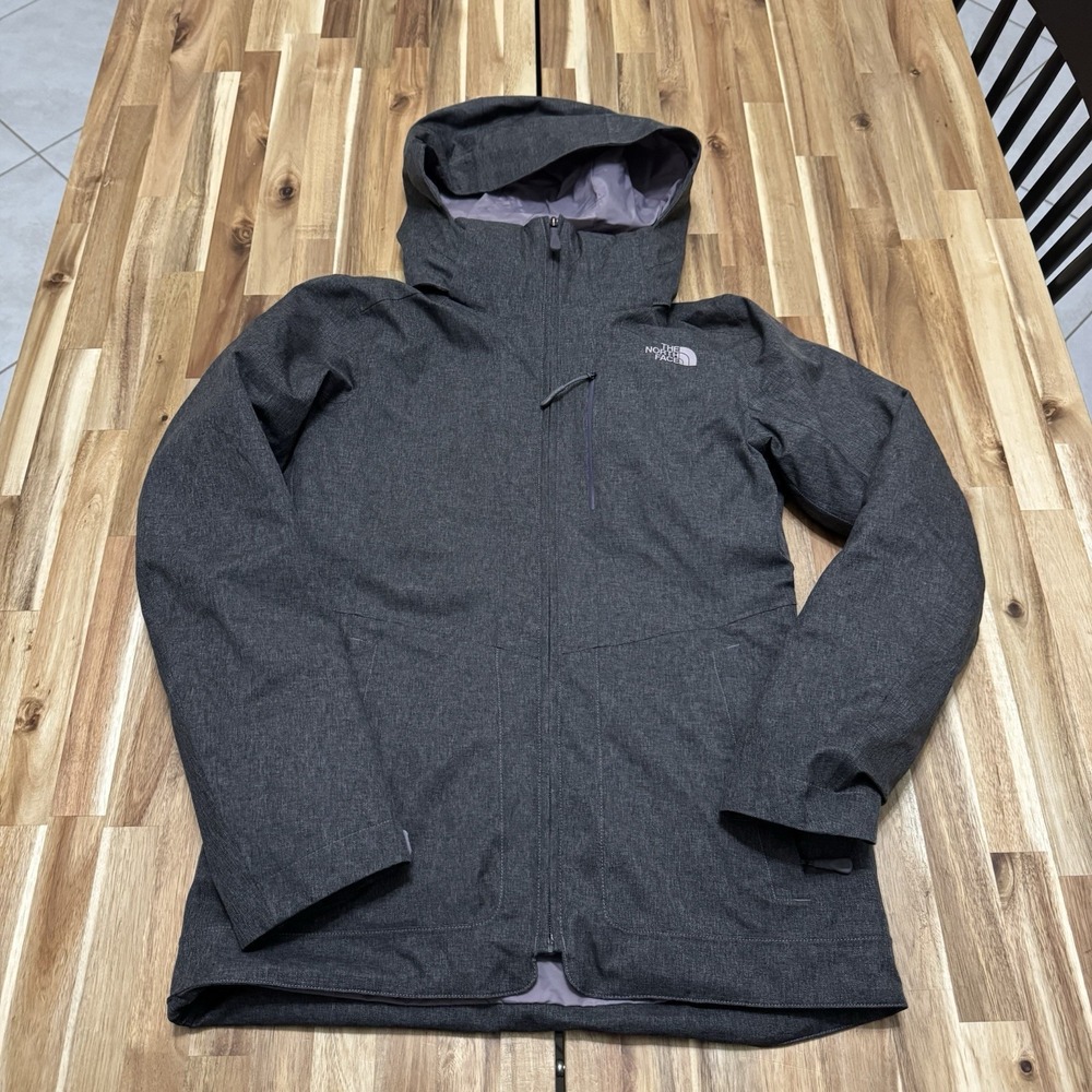 North‎ Face ThermoBall Eco Snow Triclimate Jacket Womens S Gray 3 In 1 Outdoor